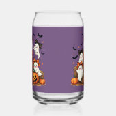 Schattigee Halloween-spoken in Coquette Bows & Pum Blikvorm Glas (Rechts)