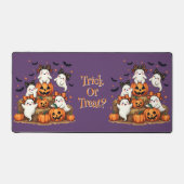 Schattigee Halloween-spoken in Coquette Bows & Pum Bureaumat (Voorkant)