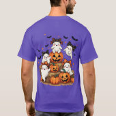 Schattigee Halloween-spoken in Coquette Bows & Pum T-shirt (Achterkant)