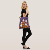 Schattigee Halloween-spoken in Coquette Bows & Pum Tote Bag (Op model)