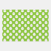 Schattigee Halloween-spook- en schedelpatronen Inpakpapier Vel (Voorkant 3)