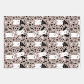 Schattigee Halloween spookachtige geest Inpakpapier Vel (Voorkant 3)