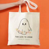 Schattigee Halloween-spookbloem te Schattige om te Tote Bag