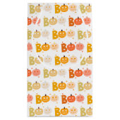 Schattigee Halloween Spooky Boo Creepy Pumpkin Klein Cadeauzakje (Achterkant)