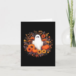 Schattigee Halloween Spooky Ghost Herfst Pompoen H Kaart