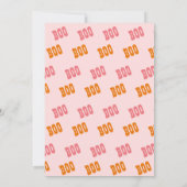 Schattigee Halloween Spooky Witch Kids Verjaardags Kaart (Achterkant)