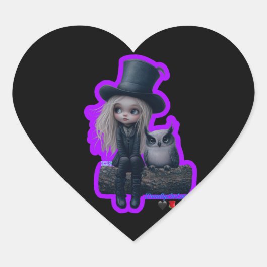 Schattigee Halloween sticker 2024 (Voorkant)