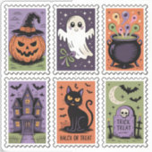 Schattigee  Halloween Sticker Set -Schattig Ghost (Voorkant)
