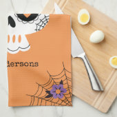 Schattigee Halloween Sugar Skull Theedoek (Quarter Fold)