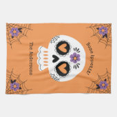 Schattigee Halloween Sugar Skull Theedoek (Horizontaal)
