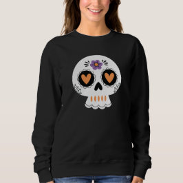 Schattigee Halloween Sugar Skull Trui