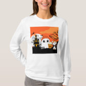 Schattigee Halloween! 👻 T-shirt (Voorkant)