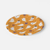 Schattigee Halloween Trick or treat Geesten Papieren Bordje (Gekanteld)