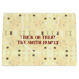 Schattigee Halloween Trick or treat Groot Cadeauzakje