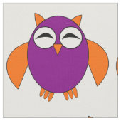 Schattigee Halloween Uil Craft Fabric Stof (Close Up)