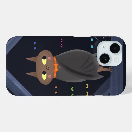 Schattigee Halloween Vampire Bat Case-Mate iPhone Case (Achterkant (horizontaal))