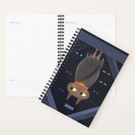Schattigee Halloween Vampire Bat Planner (Display)