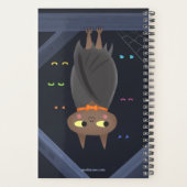 Schattigee Halloween Vampire Bat Planner (Achterkant)