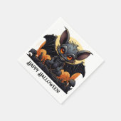 Schattigee Halloween Vampire Bat Servet (Hoek)