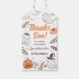 Schattigee Halloween Verjaardag Favoriet Tags Cadeaulabel