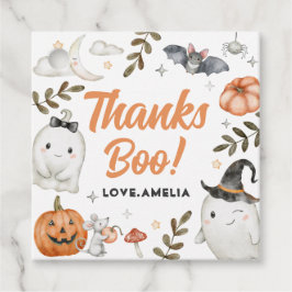 Schattigee Halloween Verjaardag Plein Favorieten T Bedankjes Labels