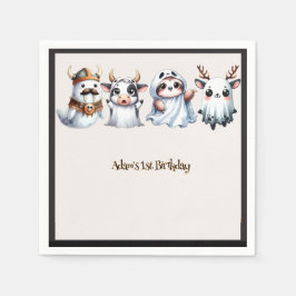 Schattigee Halloween verjaardag Servet