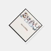 Schattigee Halloween verjaardag Servet (Hoek)