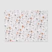 Schattigee Halloween verjaardagsfeest Tissue Paper Tissuepapier (Voorkant)