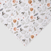 Schattigee Halloween verjaardagsfeest Tissue Paper Tissuepapier (Detail)