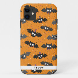 Schattigee Halloween Vleermuizen met Zonnebril en  Case-Mate iPhone Case