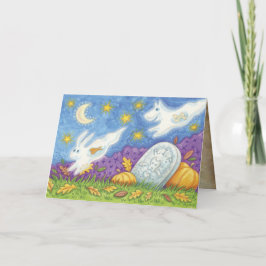 Schattigee Halloween Wenskaarten Kaart