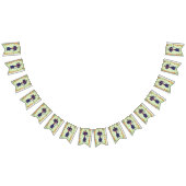 Schattigee Halloween Witch Cat Green Vlaggetjes (Alle)