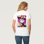 Schattigee Halloween Witch Matching Spooky Style! T-shirt (Achterkant volledig)