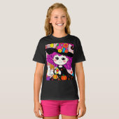Schattigee Halloween Witch Matching Spooky Style! T-shirt (Voorkant volledig)