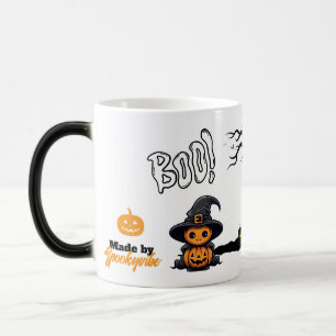Schattigee Halloween Witch Pumpkin spookachtig b Magische Mok