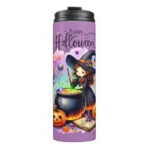 Schattigee Halloween Witch Tumbler