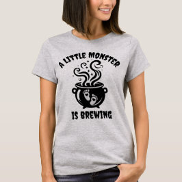 Schattigee Halloween zwangerschapsaankondiging T-S T-shirt