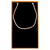 Schattigee Halloween zwarte kat Klein Cadeauzakje (Achterkant)