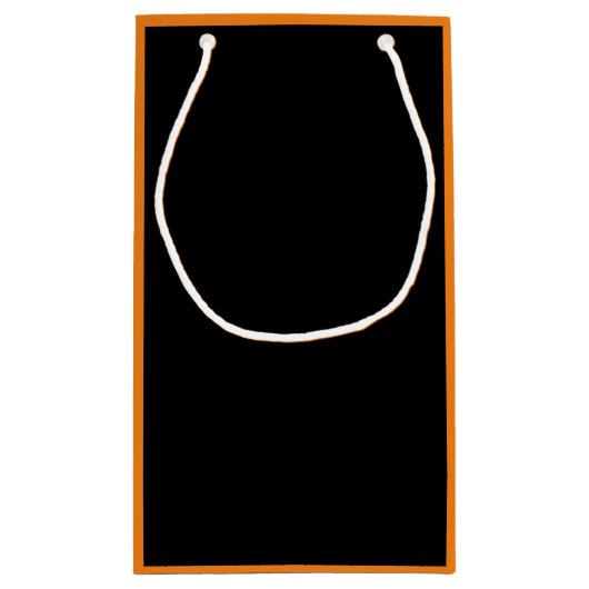 Schattigee Halloween zwarte kat Klein Cadeauzakje (Achterkant)