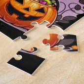 Schattigee Halloweenhond/puppy Legpuzzel (Zijkant)
