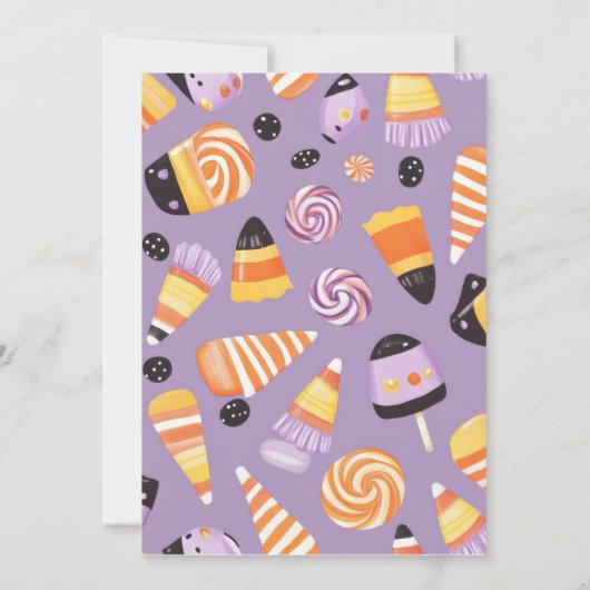 Schattigee Halloweenhonden Kaart (Achterkant)