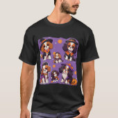 Schattigee Halloweenkostuums van Cavalier King Cha T-shirt (Voorkant)