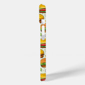 Schattigee hamburgerpatroon Case-Mate iPhone case (Achterkant / Links)