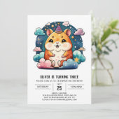 Schattigee Hamster Afdrukbare Verjaardag Kaart (Staand voorkant)