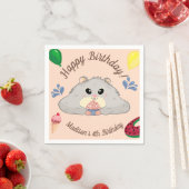 Schattigee Hamster Bday Pool Party Servet (Insitu)