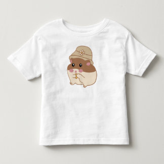 Schattigee hamster cartoon stijl kinder shirts