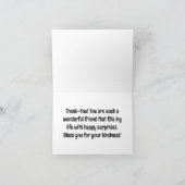 Schattigee Hamster Dank-je-Wenskaart Kaart (Binnen)