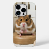 Schattigee Hamster iPhone Case (Achterkant)