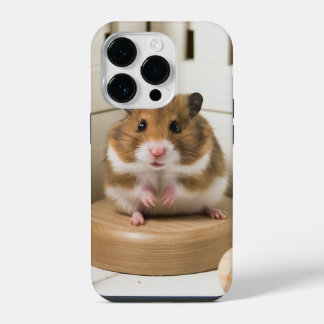 Schattigee Hamster iPhone Case 14 Plus Hoesje