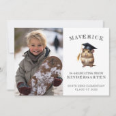 Schattigee Hamster Kleuterschool Afstuderen Aankon Aankondiging (Voorkant)